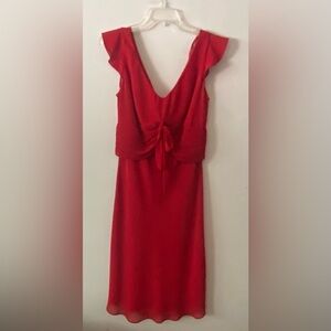 JULIAN TAYLOR Red Dress